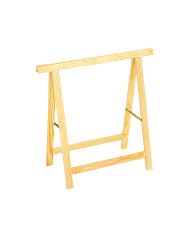 CAVALLETTO LEGNO PINO 80X75