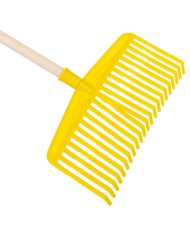 SCOPA OLIVE PVC CM.39 GIALLA