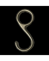 ANELLO  A S MM.13 OTTONE NICKEL SATINATO