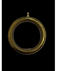 ANELLO BASTONE TENDA D35 OTTONE LUCIDO