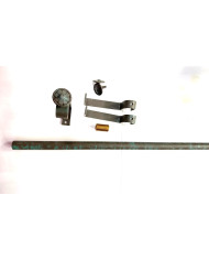 BAST.FERRO DECO.OSSID.CM.180 CON SUPPORTI FD618