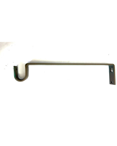 SUPPORTO LUNGO CM.20 FERRO DECORATO OSSIDO