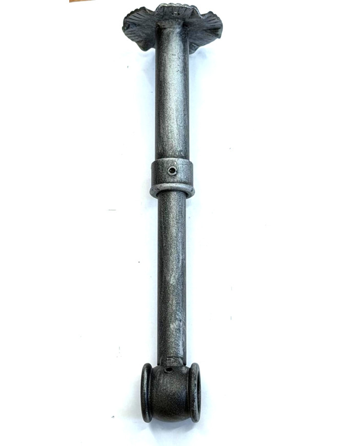 SUPPORTO TELESCOPICO CM.27 NERO ARGENTO