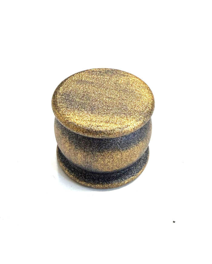 TAPPO FERRO NERO ORO D.22