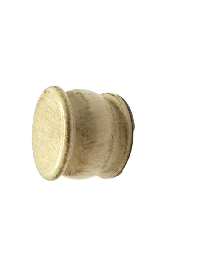 TAPPO FERRO AVORIO ORO D.22