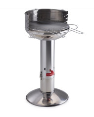 BARBECUE ACCIAIO INOX A COLONNA