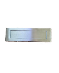 BUCALETTERE APERTURA INTERNA CROMO SAT 75X255MM