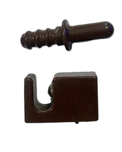 FERMAPORTE C/TASSELLO BRONZO FERREMI