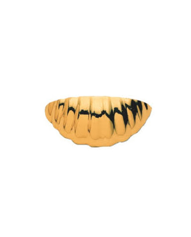 BATTENTE A CONCHIGLIA MM.130 OTTONE LUCIDO