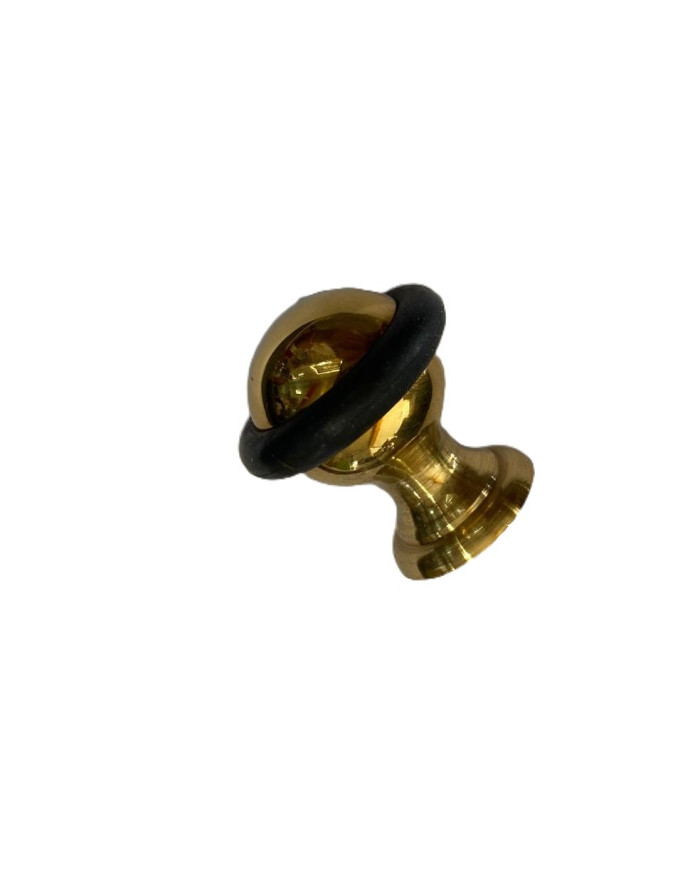 BATTIPORTA FUNGHETTO OTTONE CON GOMMA  **