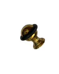 BATTIPORTA FUNGHETTO OTTONE CON GOMMA  **