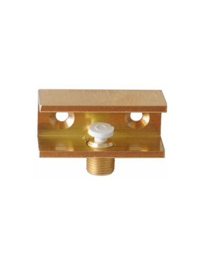 REGGICRISTALLO C/MORSETTO 25X35 OTTONE LUCIDO**