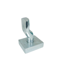 PIASTRA+PERNO INFILARE CANCELLO MM.20