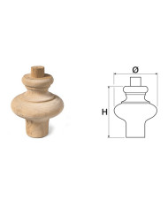 PIEDINO GREZZO ART.221 H100 D.87