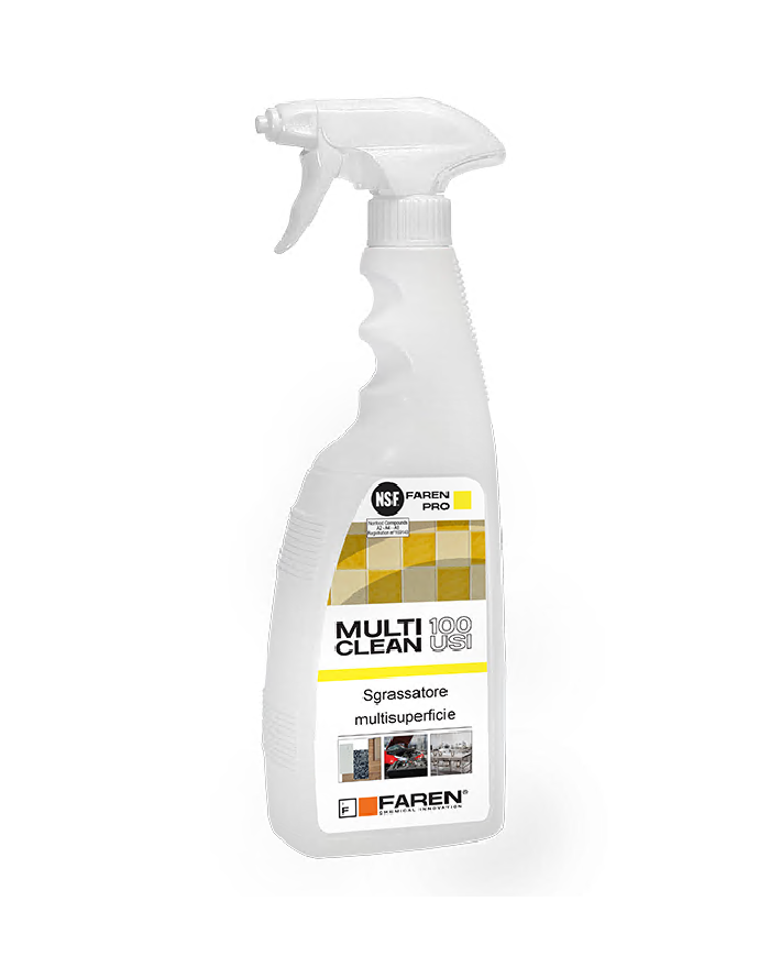 MULTI CLEAN SGRASSATORE 100 USI 750ML