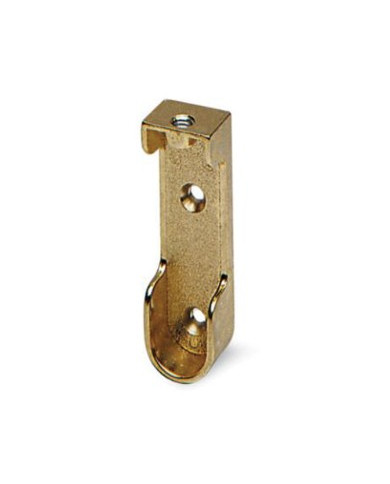 REGGITUBO OVALE 15X30 ORO REGOLABILE