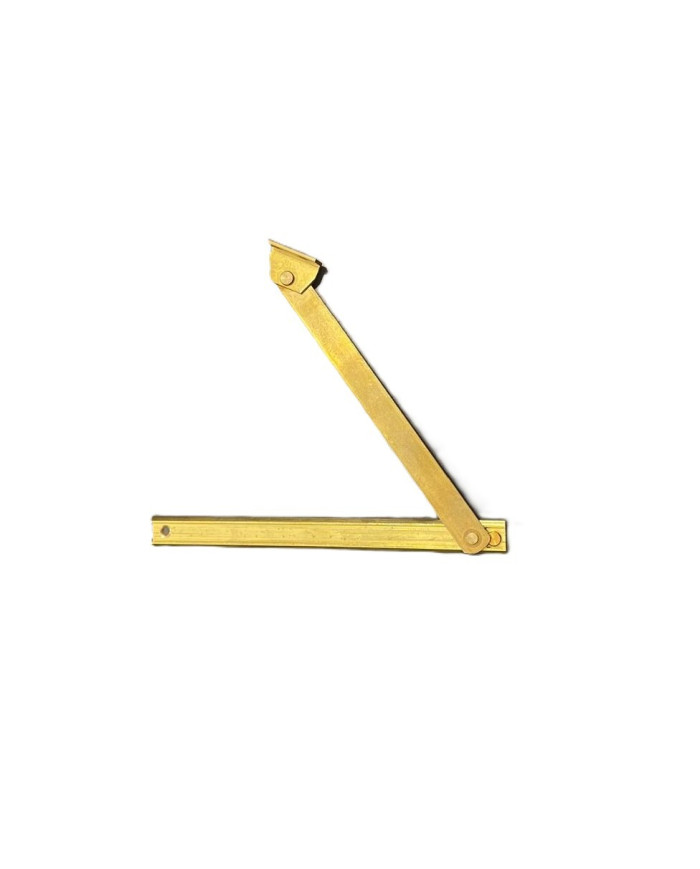SNODO PER RIBALTA CM.15 OTTONE LUCIDO