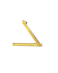 SNODO PER RIBALTA CM.15 OTTONE LUCIDO