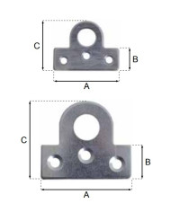PIASTRINA PORTALUCCHETTI PICCOLA