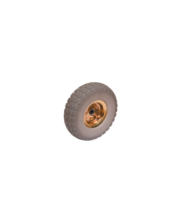 RUOTA PIENA CARRELLO D.260 F.20 GIALLA