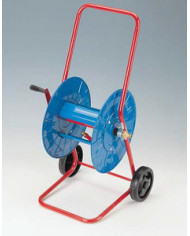 CARRELLO AVVOLGITUBO MT.50 IN METALLO