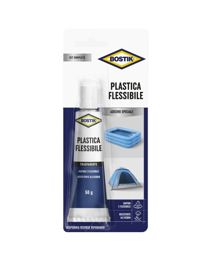 BOSTIK PLASTICA FLESSIBILE GR.50