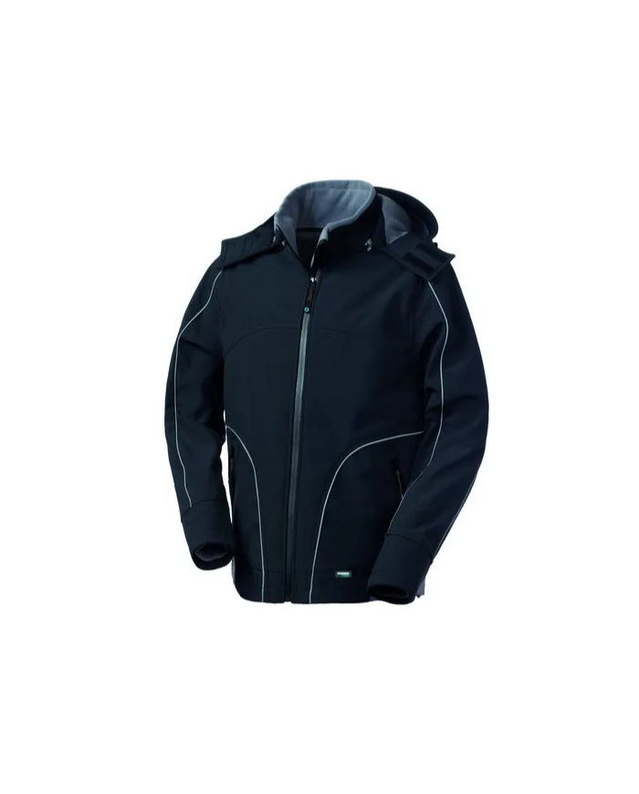 GIUBBOTTO SOFTSHELL NYBORG M NERO GRIGIO
