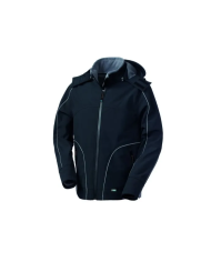 GIUBBOTTO SOFTSHELL NYBORG M NERO GRIGIO