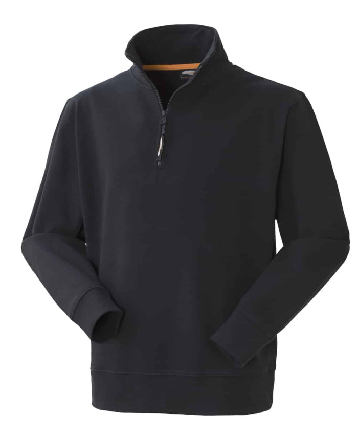 FELPA GRABBY MEZZAZIP BLUE M 100% COTONE 280GR