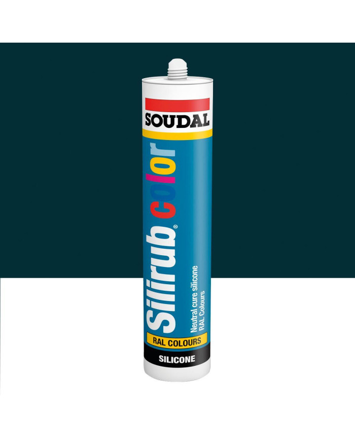 SILICONE SILIRUB NEUTRO ELASTICO VERDE RAL 6005