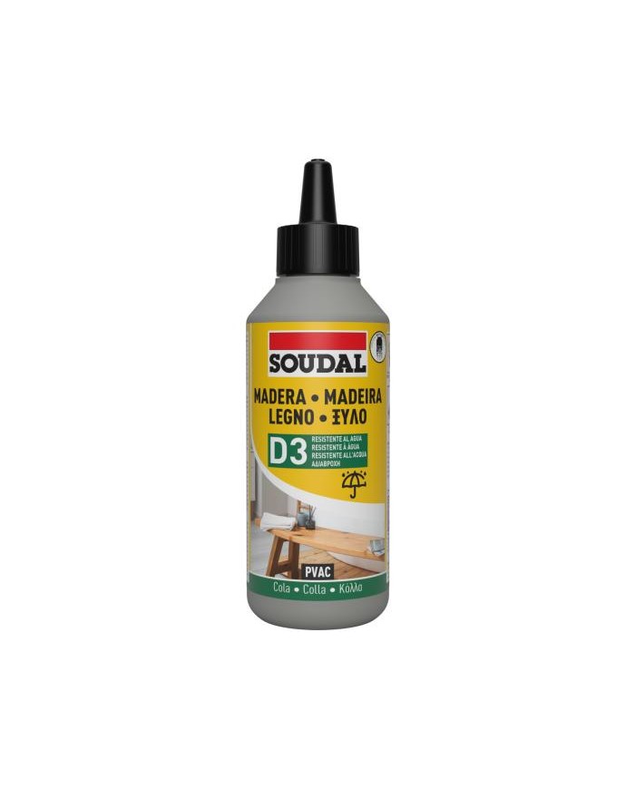 COLLA POLIURETANICA  D3 PER LEGNO 250G