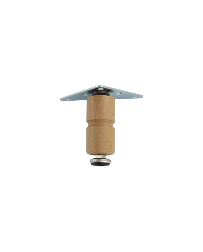 PIEDINI LEGNO NATURALE ART.11 H10 CM 4P