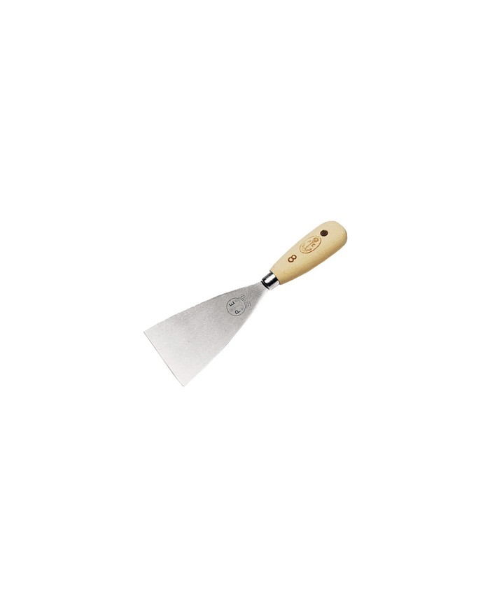 SPATOLA MANICO LEGNO CM.4