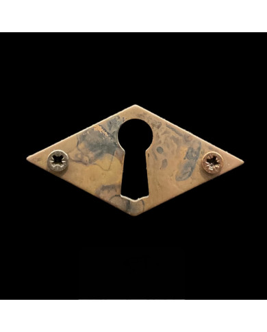 BOCCHETTA MOBILI ROMBO PATINATA PULITA 49X25