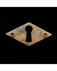 BOCCHETTA MOBILI ROMBO PATINATA PULITA 49X25