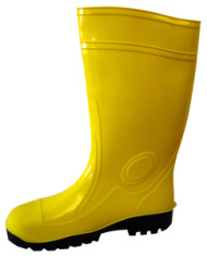 STIVALI PVC GIALLI ANTINFORTUNISTICI N°45