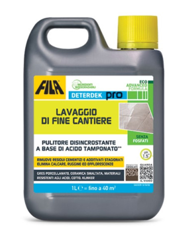 DETERGENTE DISINCROSTANTE ACIDO LT.5 DETERDEK