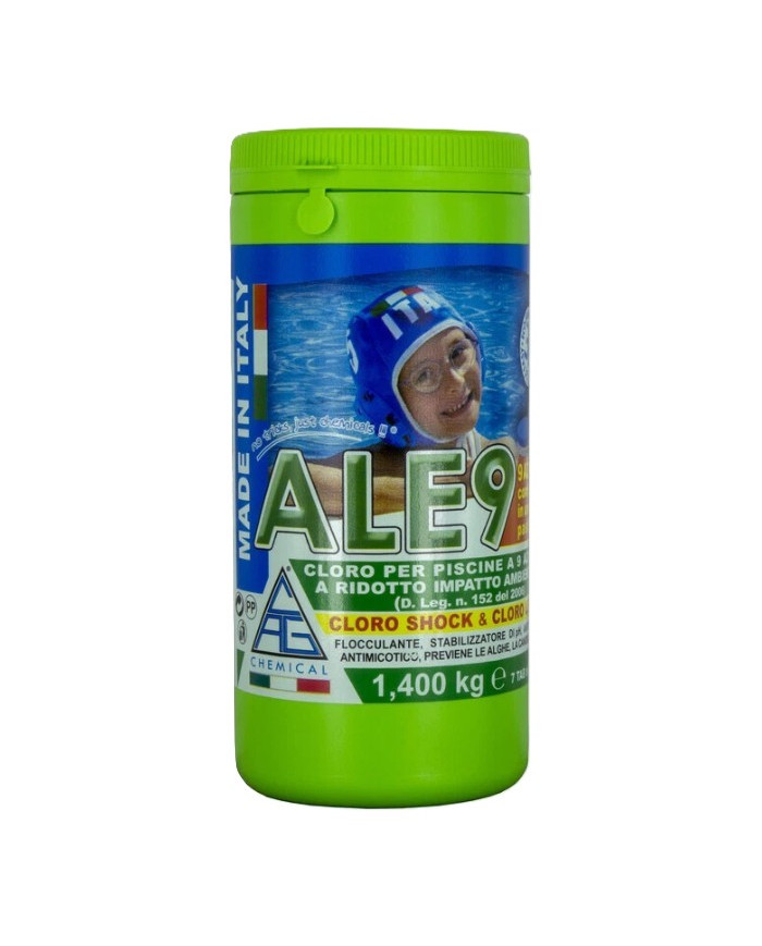 CLORO 9 FUNZIONI IN PASTIGLIE DA 200GR CF.1.4 KG