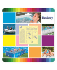 KIT 10 TOPPE RIPARAZIONE PISCINA HEAVY-DUTY