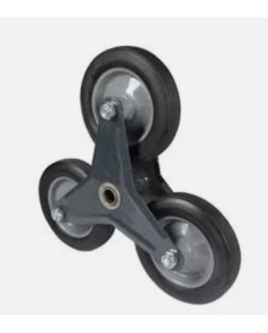 KIT 3 RUOTE PER CARRELLO SCALE