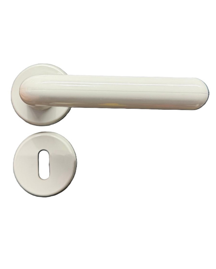 MANIGL.NYLON GRIGIO C/ROSETTA
