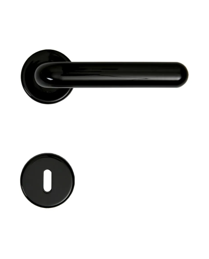 MANIGLIA NYLON NERA C/ROS.TOND EVITA 0007608010833