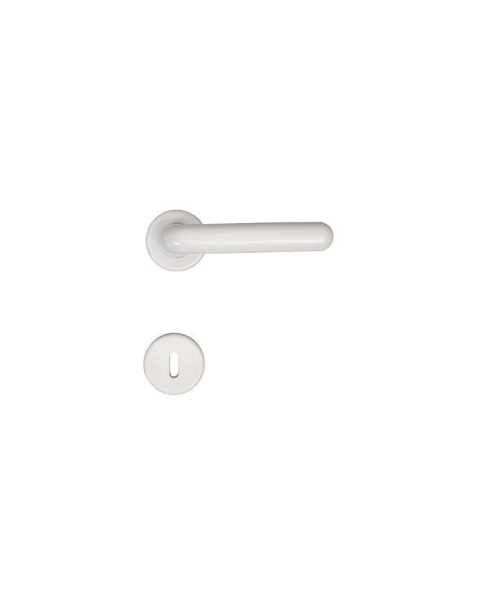 MANIGLIA NYLON BIANCO C/ROS. EVITA 007608010829