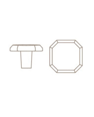 POMOLO SERIE 752 IN ZAMA NIKEL SATINATO