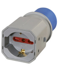 PRESA INDUSTRIALE 220V BIPAS+SCHUK QUADRA