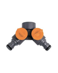 PRESA DOPPIO RUBINETTO 3/4 F+ INNESTO 2 VIE
