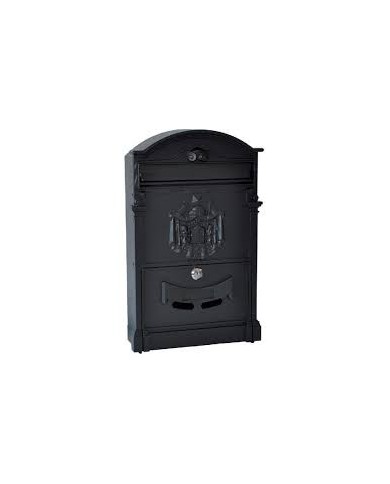 CASSETTA POSTA REGIA MAXI NERO 9005 30X9,5X46