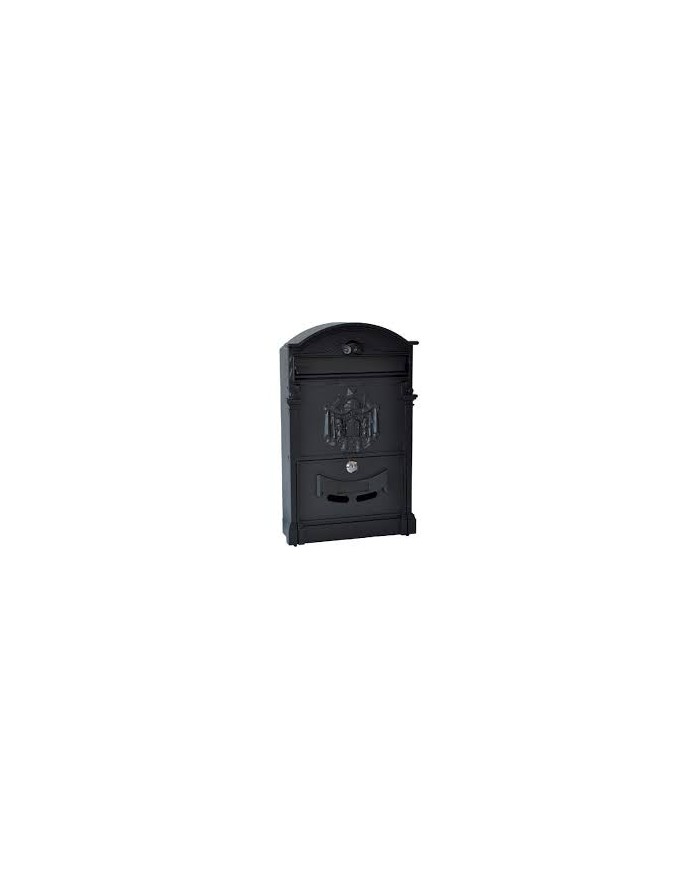 CASSETTA POSTA REGIA MAXI NERO 9005 30X9,5X46