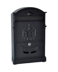 CASSETTA POSTA REGIA MAXI NERO 9005 30X9,5X46