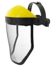 MASCHERE  DECESPUGLIATORE C/RETE CASCO